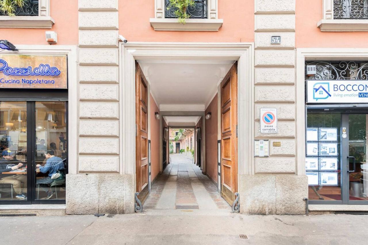 Bocconi 2 Camere In Stile Corte Milanese Esterno foto